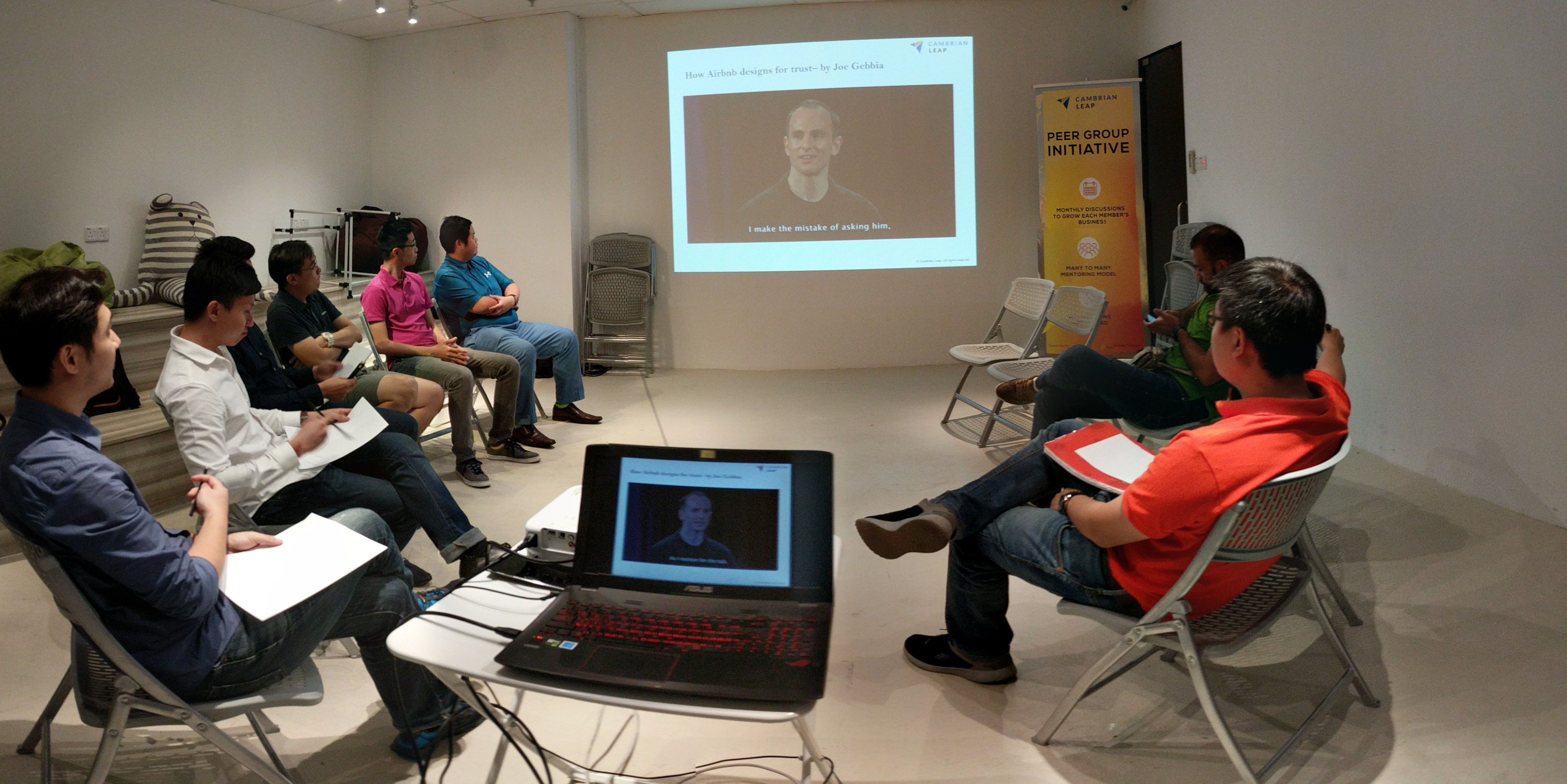 A past Solopreneur Support Group session, hosted by Jason Shong